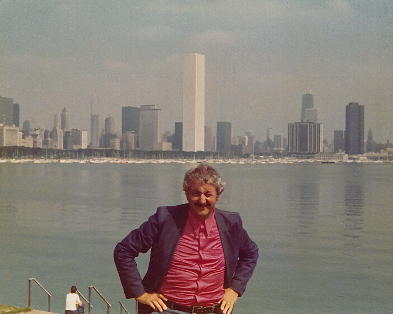 Franz Fedier in New York, 1976
